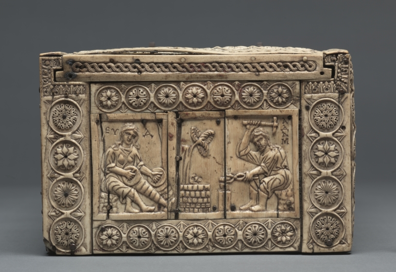 Ivory Box with Scenes of Adam and Eve | Cleveland Museum of Art