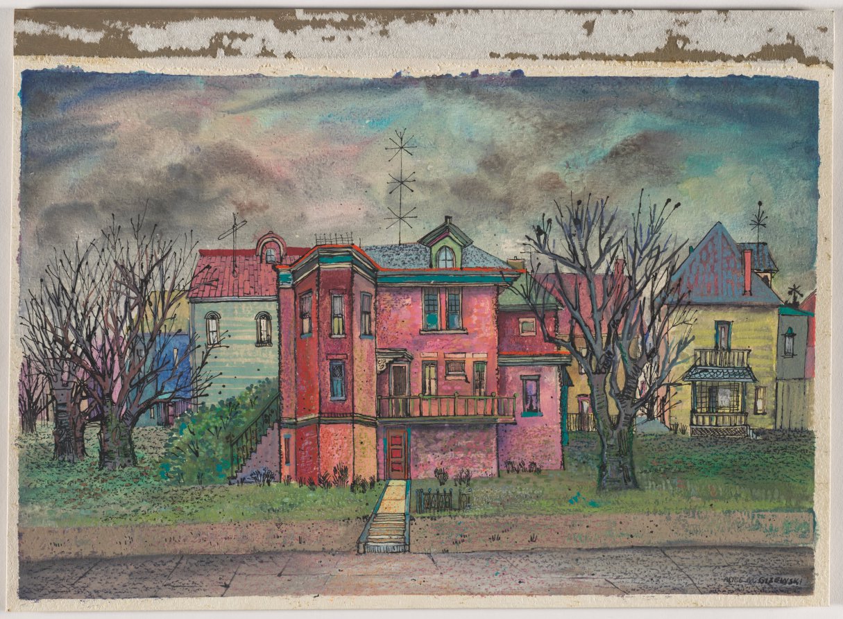 Red Brick House, Alice M. Gizewski, 1957