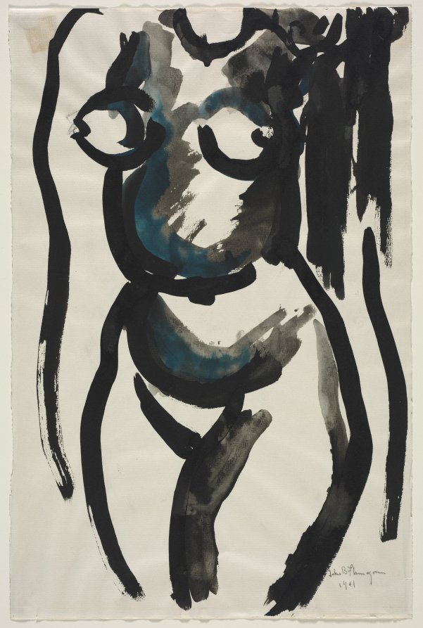 Nude, John Bernard Flannagan, 1941