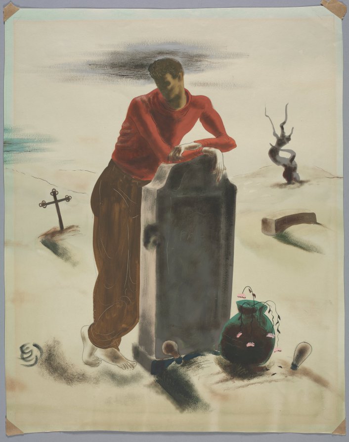 Youth at a Grave, Emil Ganso, c. 1921–41