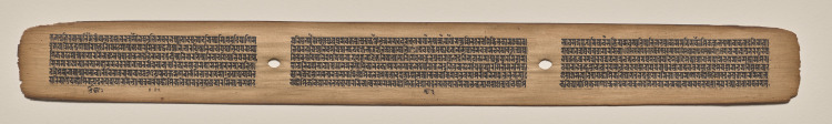 Text, Folio 19 (recto), from a Manuscript of the Perfection of Wisdom in Eight Thousand Lines (Ashtasahasrika Prajnaparamita-sutra)