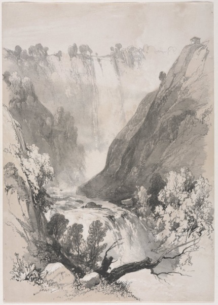 Sketches at Home and Abroad: Falls of Terni
