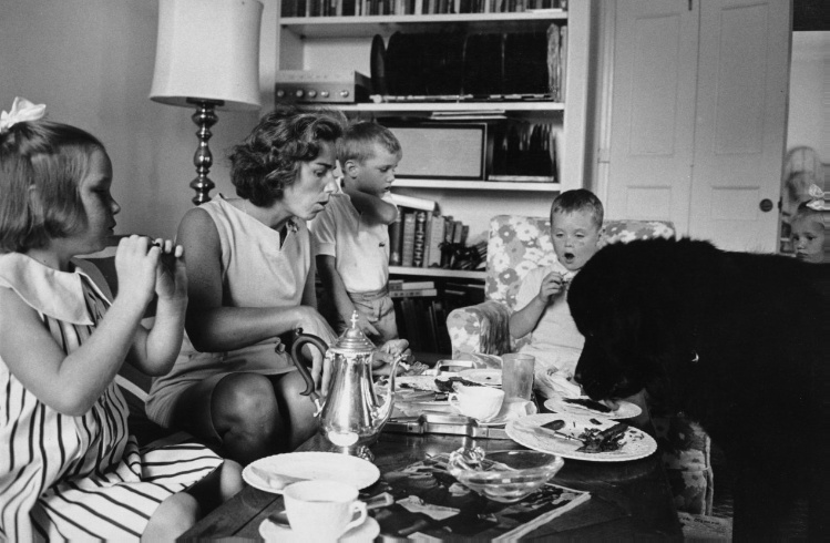 Robert F. Kennedy with His Family, Hyannis Port, Massachusetts