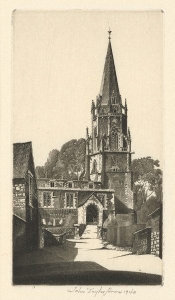 English Series No. 7, Miniature Series No. 24: Wilby Church, Northamptonshire, England