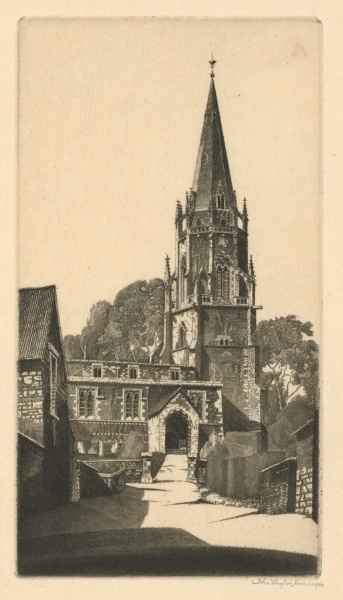 English Series No. 7, Miniature Series No. 24: Wilby Church, Northamptonshire, England
