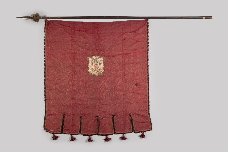 Banner with Medallions of Christ's Passion