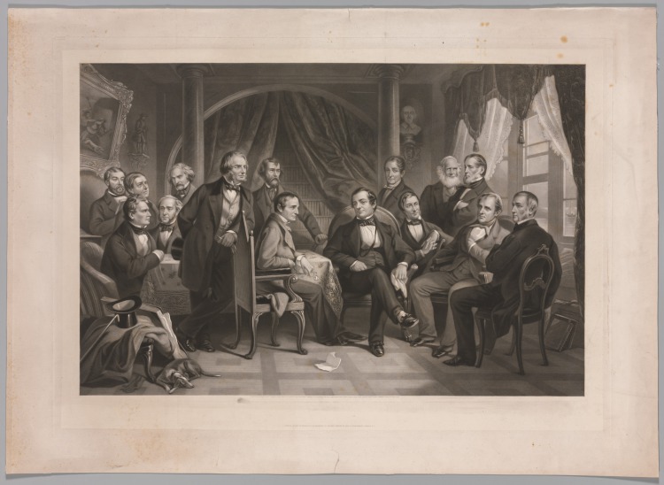 Washington Irving and his Literary Friends at Sunnyside
