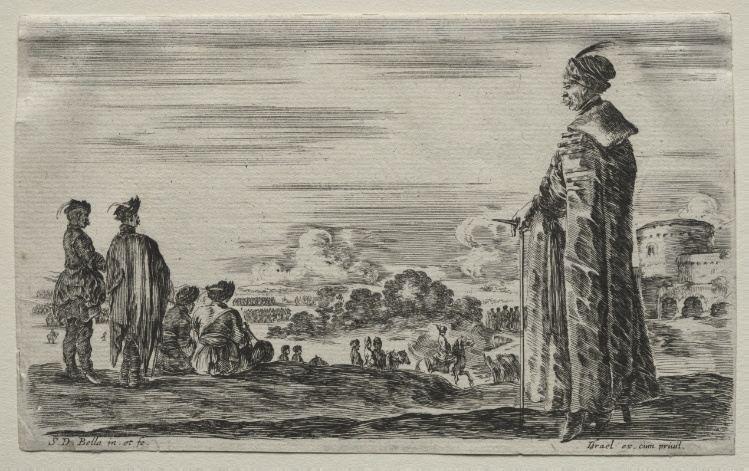 Various Figures and Landscapes:  A Group of Polish Gentlemen