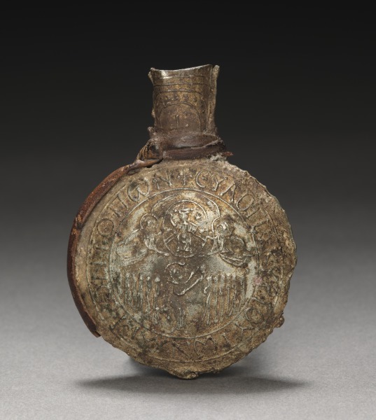 Pilgrim's Ampulla with the Ascension (back)