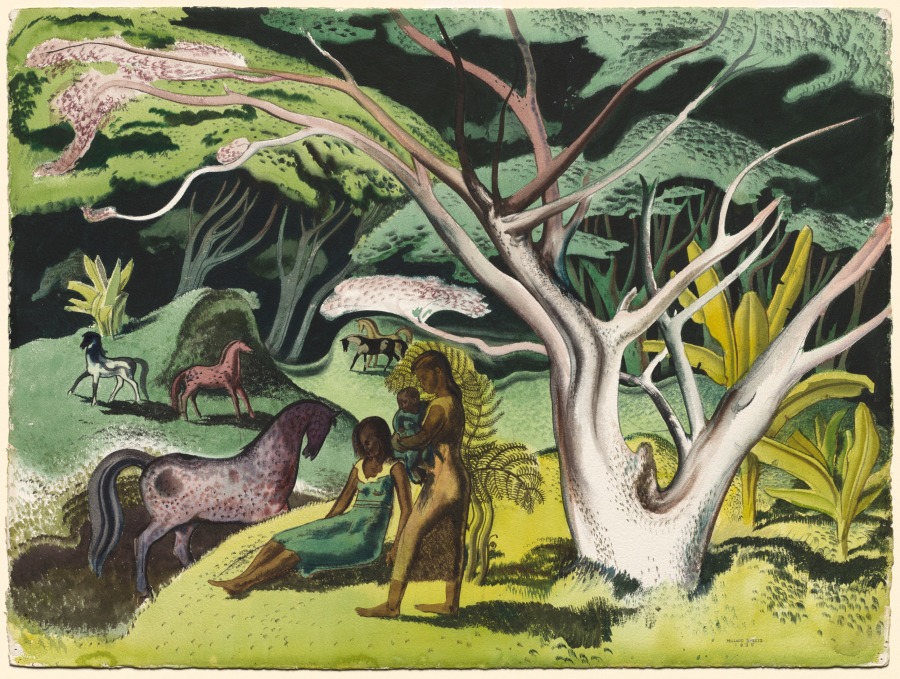 Eden, Millard Sheets, 1935