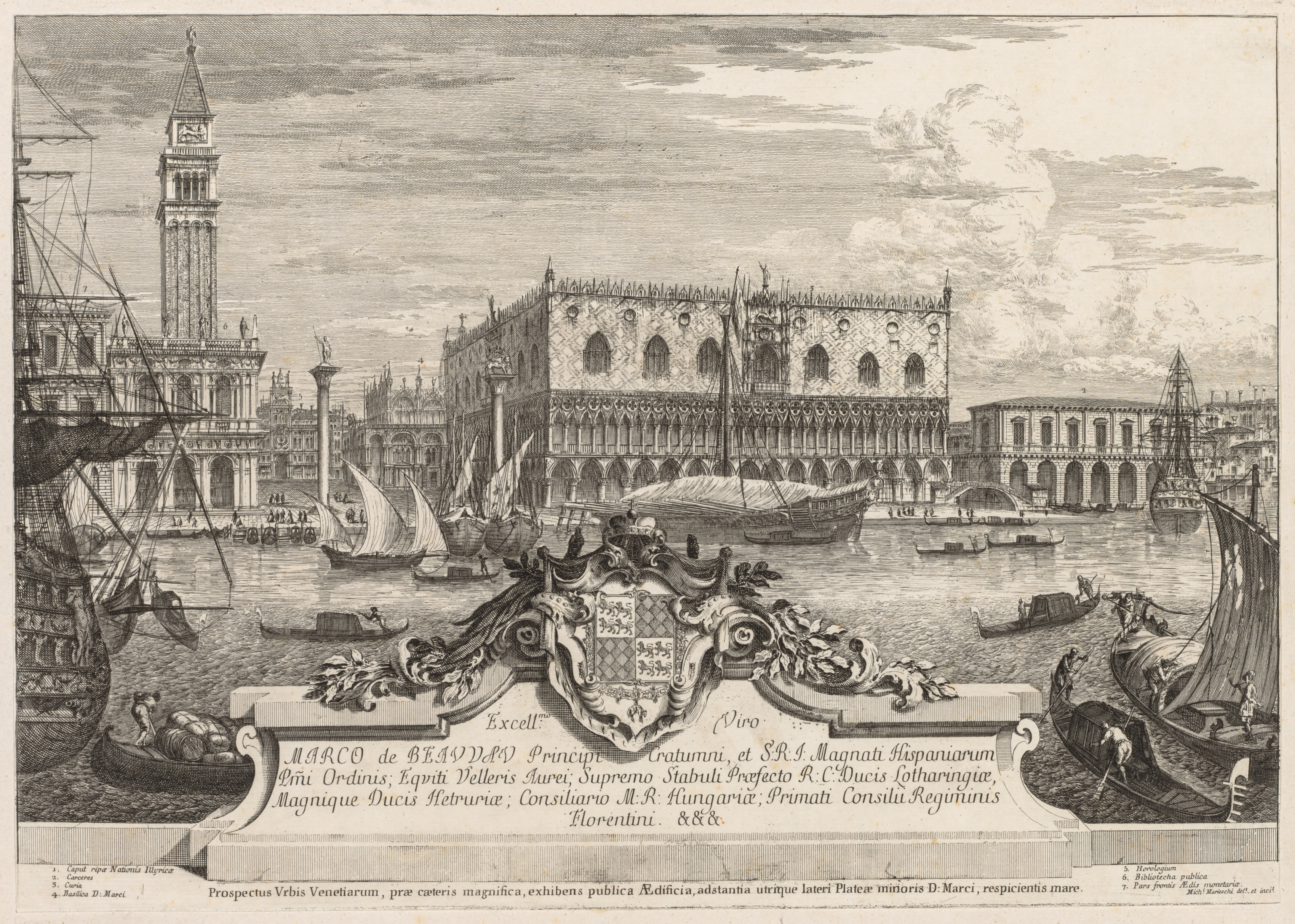 Views of Venice:  The Piazzetta and Ducal Palace