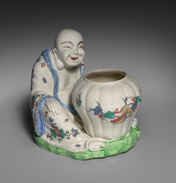 Figure of a Chinese with Jar