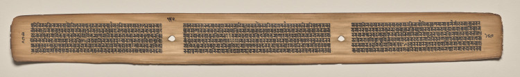 Text, Folio 150 (verso), from a Manuscript of the Perfection of Wisdom in Eight Thousand Lines (Ashtasahasrika Prajnaparamita-sutra)