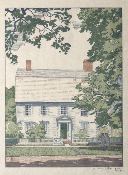 The Webb House at Wethersfield, Connecticut