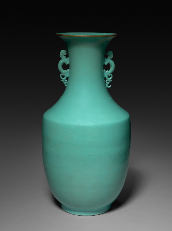 Vase China Qing Dynasty 16441911 Qianlong Reign 173695 Cleveland Museum Of Art 
