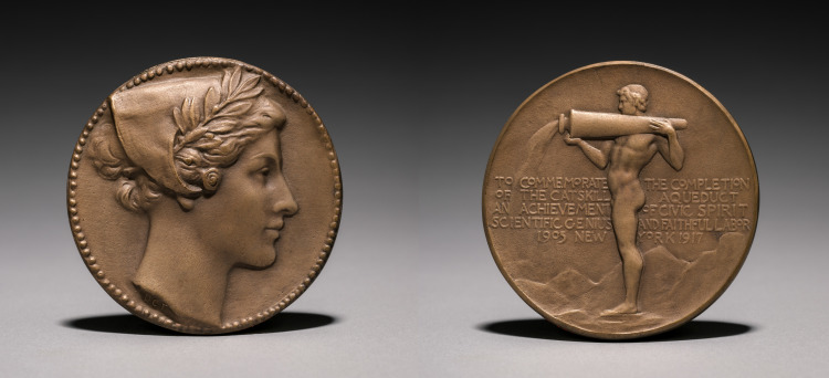 Medal Commemorating the Completion of Catskill Aqueduct