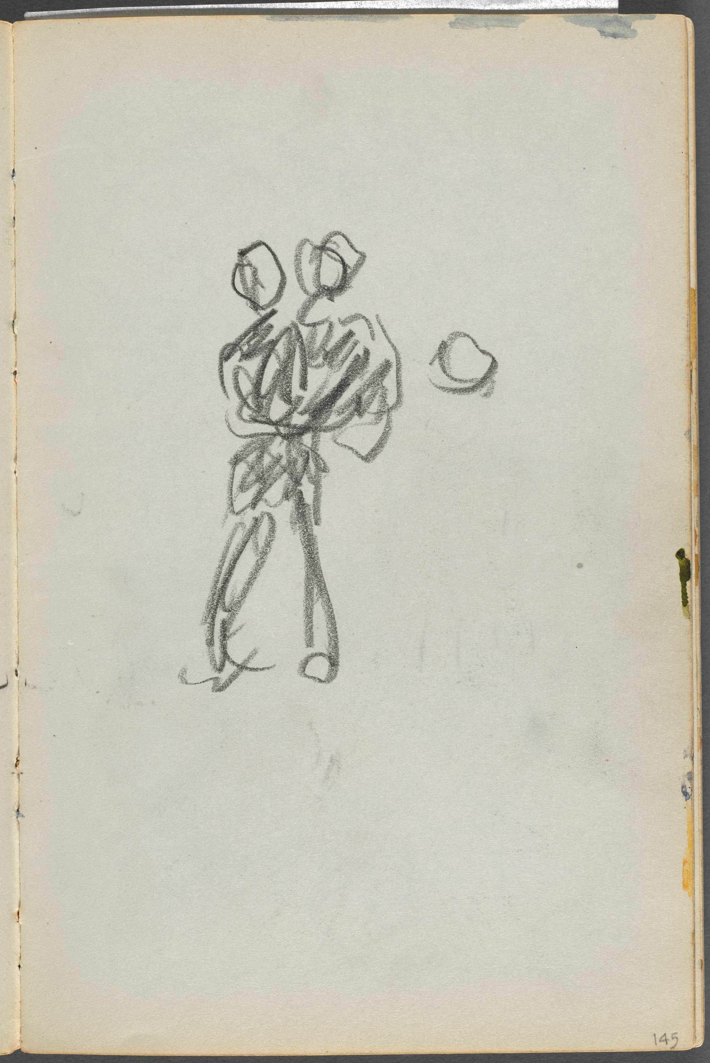 Sketchbook, The Dells, N° 127, page 145: Figures
