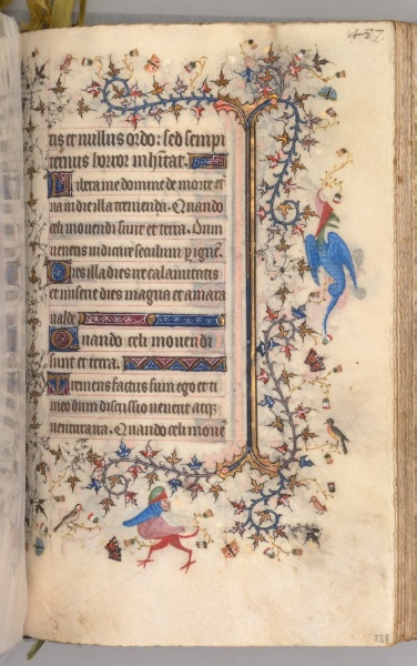 Hours of Charles the Noble, King of Navarre (1361-1425): fol. 238r, Text