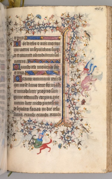Hours of Charles the Noble, King of Navarre (1361-1425): fol. 239r, Text