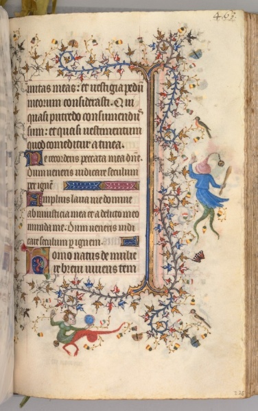 Hours of Charles the Noble, King of Navarre (1361-1425): fol. 226r, Text