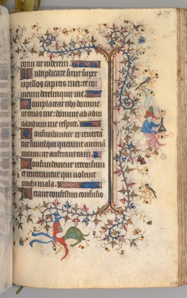 Hours of Charles the Noble, King of Navarre (1361-1425): fol. 232r, Text