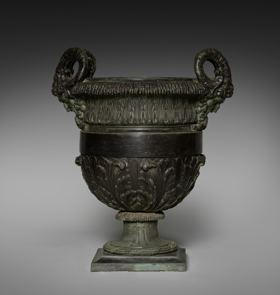 Urn with Satyr Heads