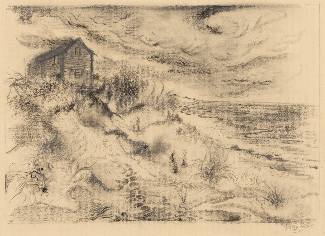 Storm Clouds, Cape Cod, George Grosz, 1949