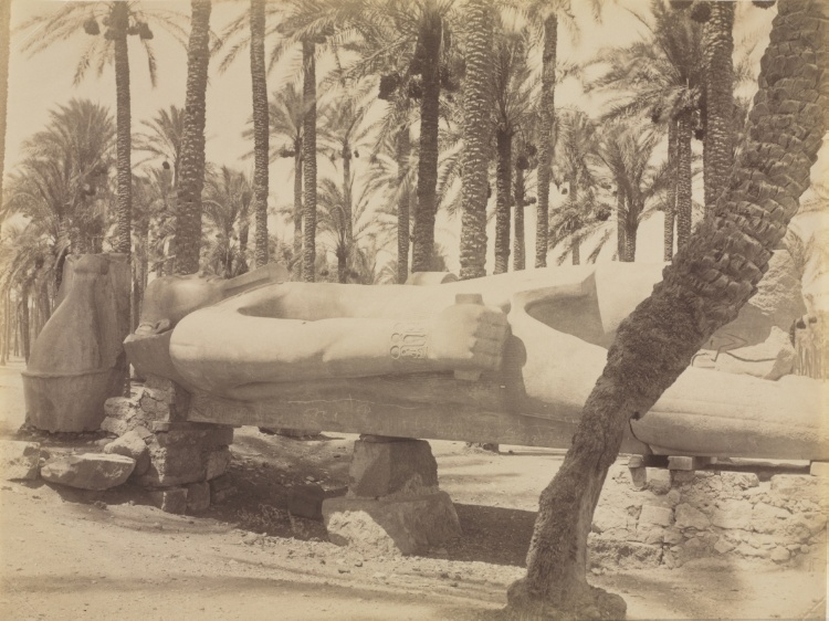 Statue of Ramesses at Saqqara