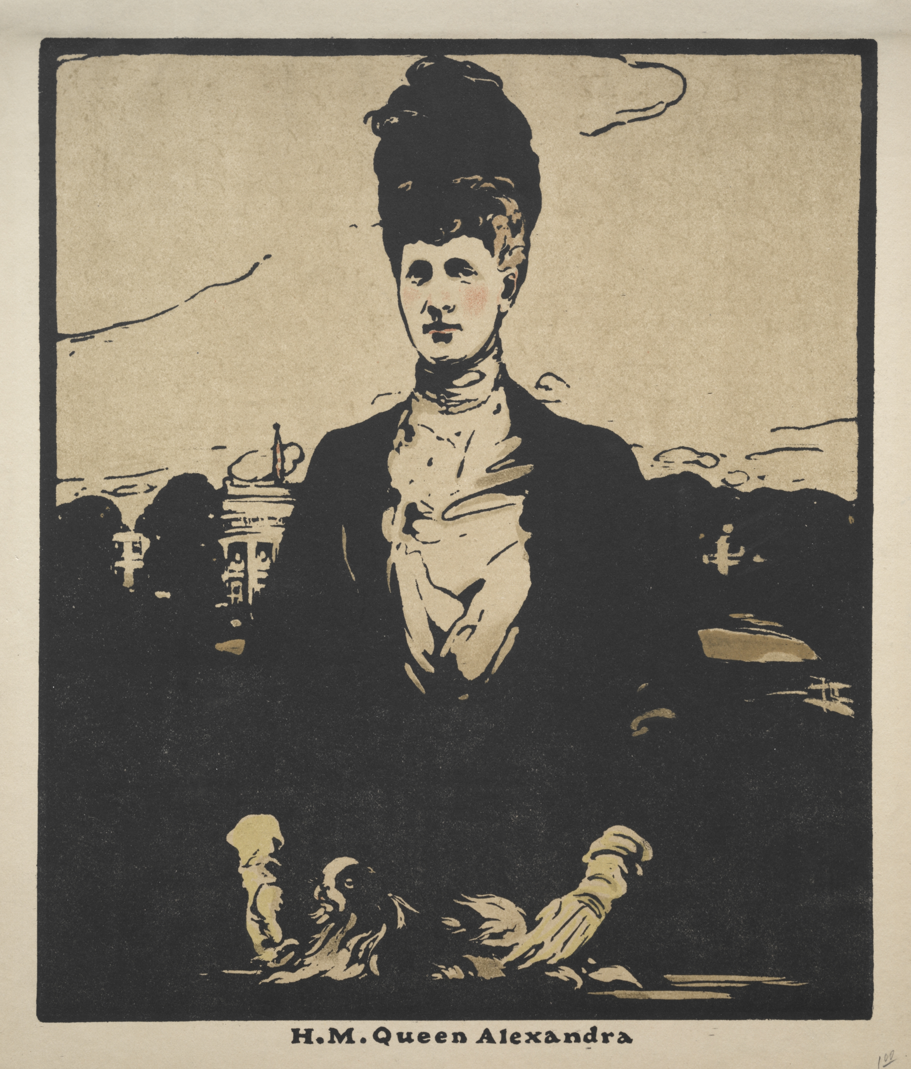 Twelve Portraits (Second Series):  H. M. Queen Alexandra