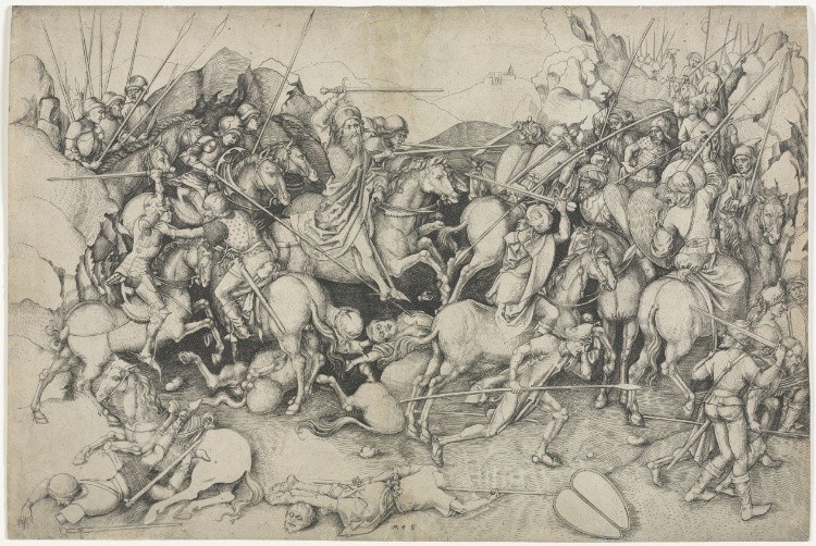 The Battle of St. James the Greater at Clavijo
