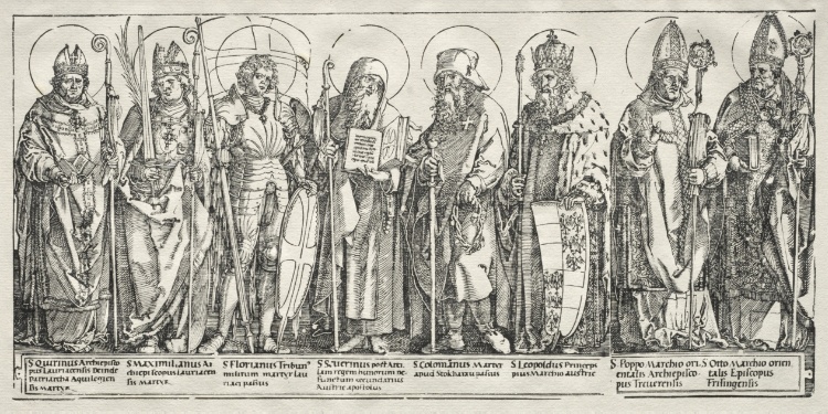 The Eight Saints of Austria
