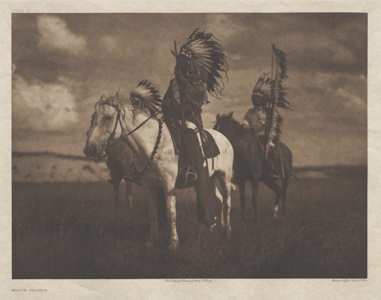 Portfolio III, Plate 79: Sioux Chiefs