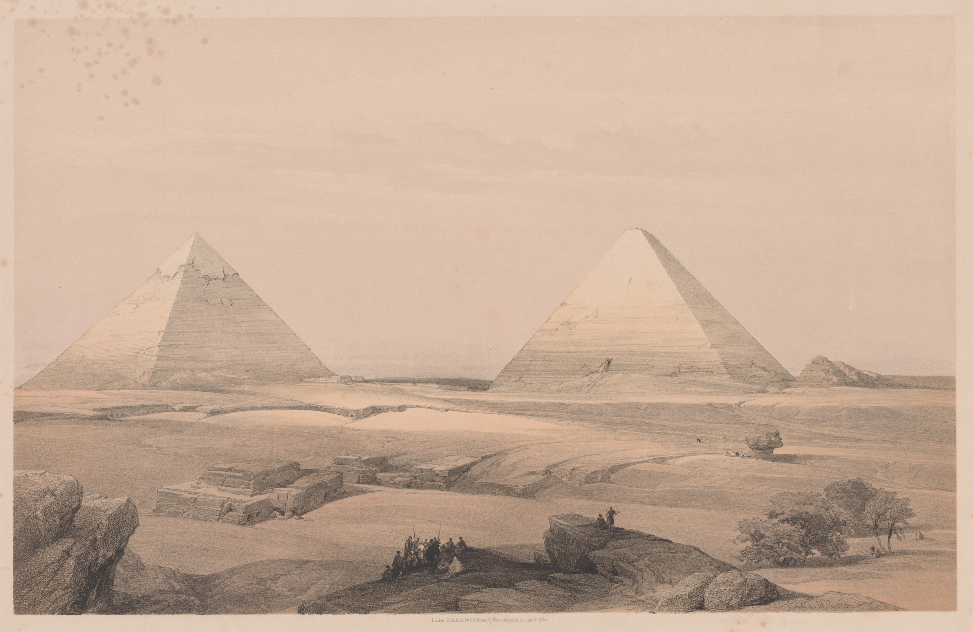 Egypt and Nubia:  Volume I - No. 3, Pyramids of Gizeh