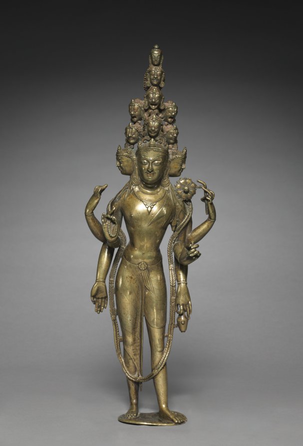 Eleven-Headed Bodhisattva of Compassion (Avalokiteshvara)