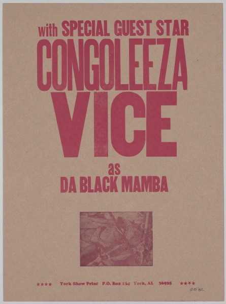 The Bad Air Smelled of Roses: with Special Guest Star Congoleeza Vice as Da Black Mamba!