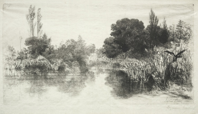 Shere Mill Pond (The Larger Plate)