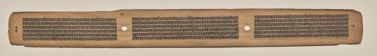 Text, Folio 16 (verso), from a Manuscript of the Perfection of Wisdom in Eight Thousand Lines (Ashtasahasrika Prajnaparamita-sutra)