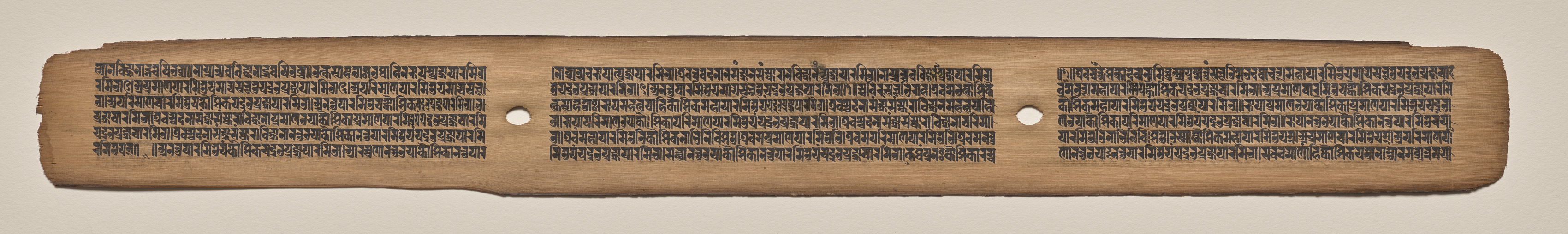 Text, Folio 16 (recto), from a Manuscript of the Perfection of Wisdom in Eight Thousand Lines (Ashtasahasrika Prajnaparamita-sutra)