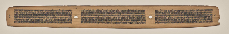 Text, Folio 14 (verso), from a Manuscript of the Perfection of Wisdom in Eight Thousand Lines (Ashtasahasrika Prajnaparamita-sutra)