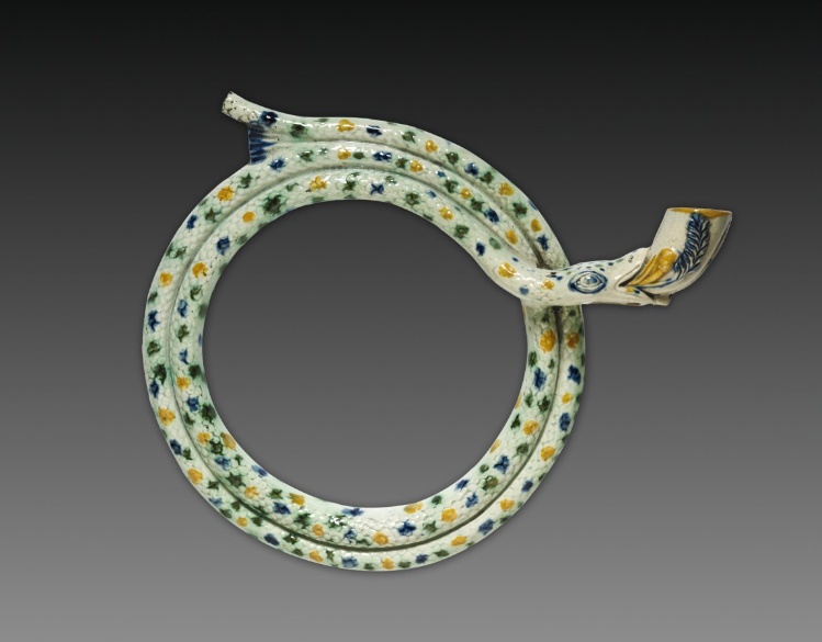 Pipe in the Form of a Coiled Snake