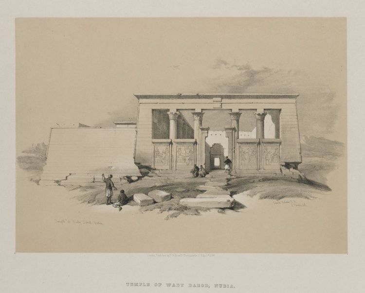 Egypt and Nubia, Volume II: Temple at Wady Dabod, Nubia
