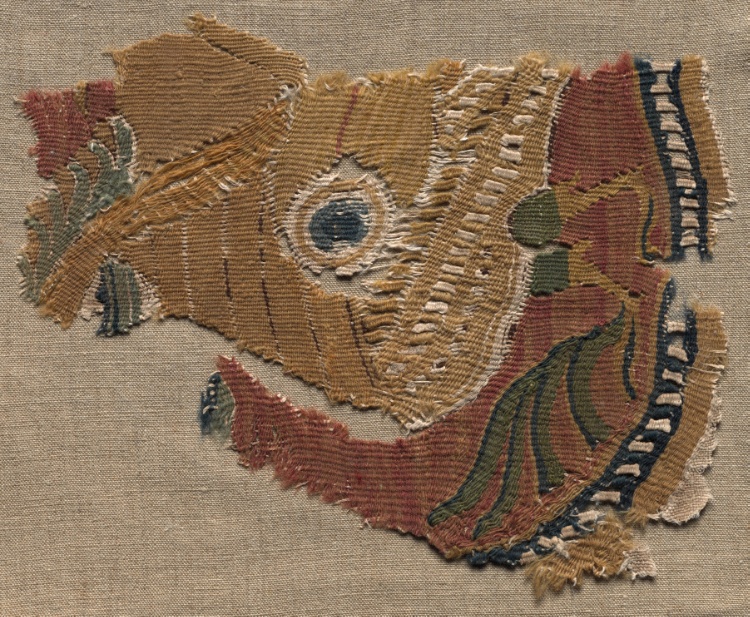 Fragmentary Roundel, Ornament from a Large Cloth