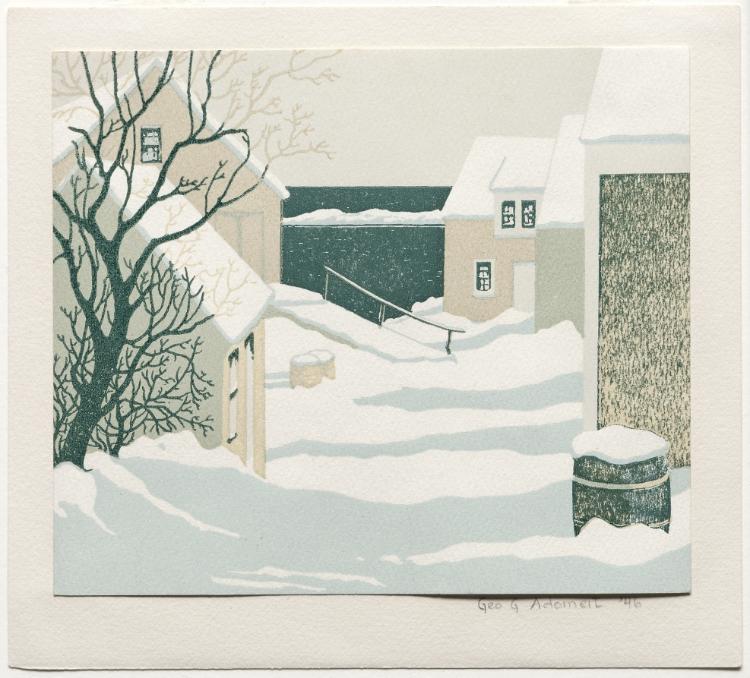 Monhegan, Maine, George G. Adomeit, 1946