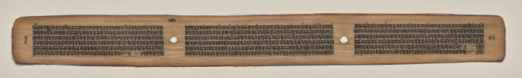 Text, Folio 65 (verso), from a Manuscript of the Perfection of Wisdom in Eight Thousand Lines (Ashtasahasrika Prajnaparamita-sutra)