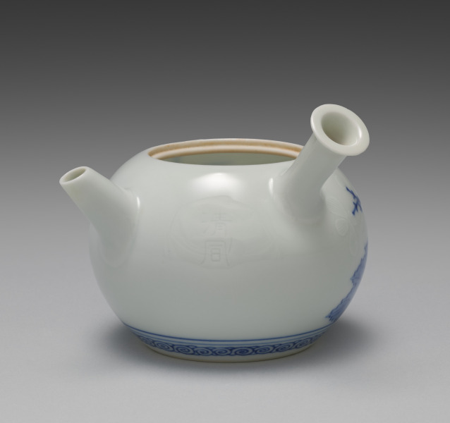 Teapot with Begonias