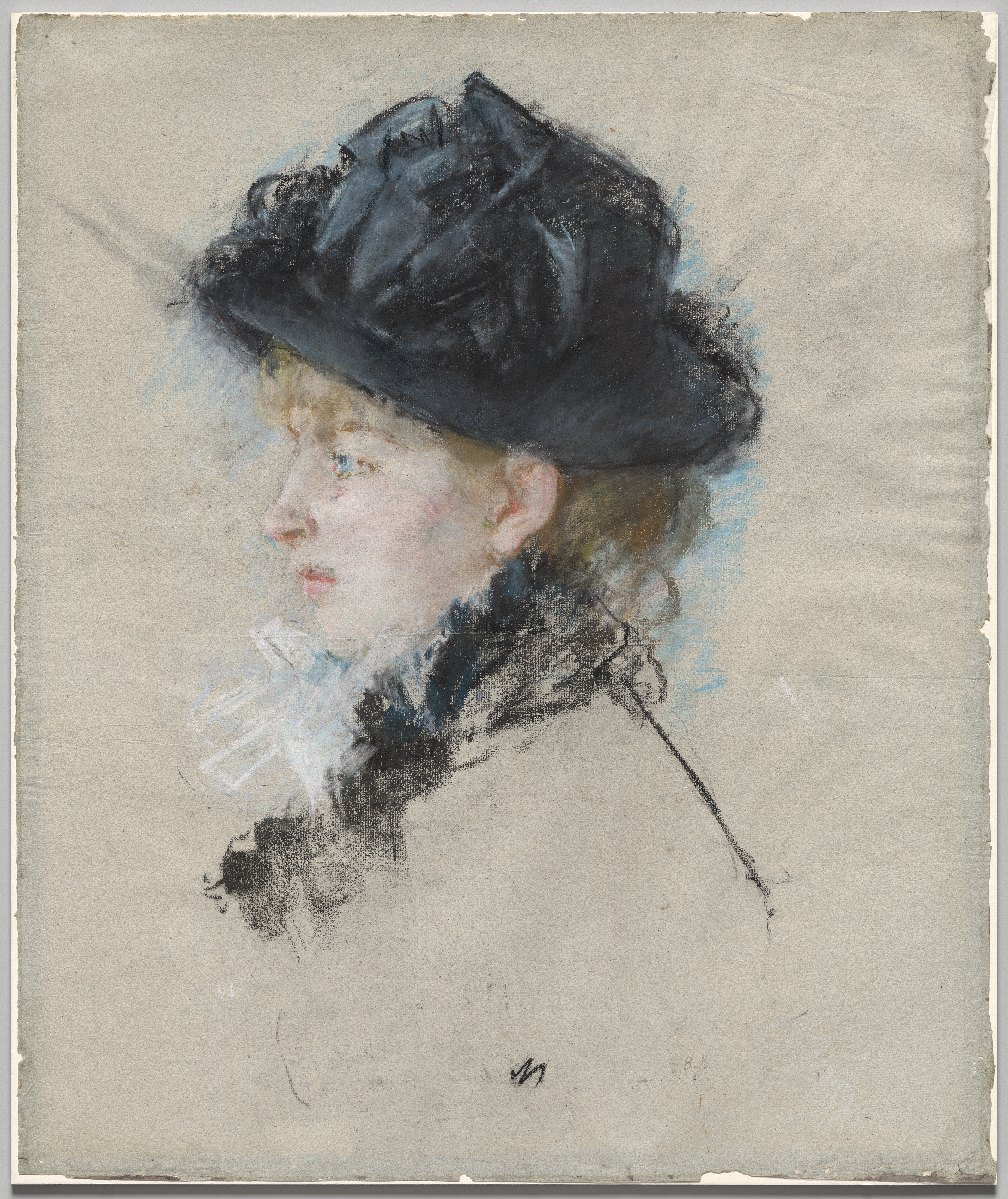 Mademoiselle Louise Riesener in a Hat