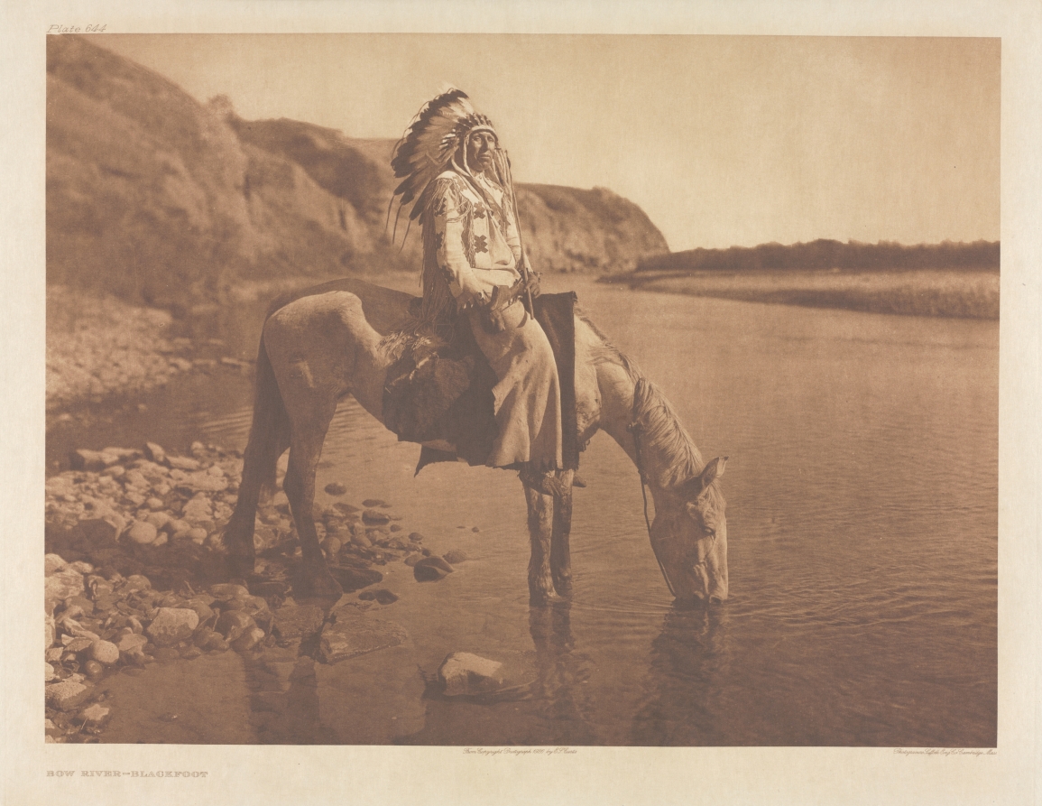 Portfolio XVIII, Plate 644: Bow River - Blackfoot
