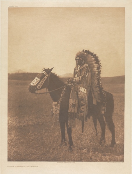 Portfolio XVIII, Plate 629: Chief Hector - Assiniboin