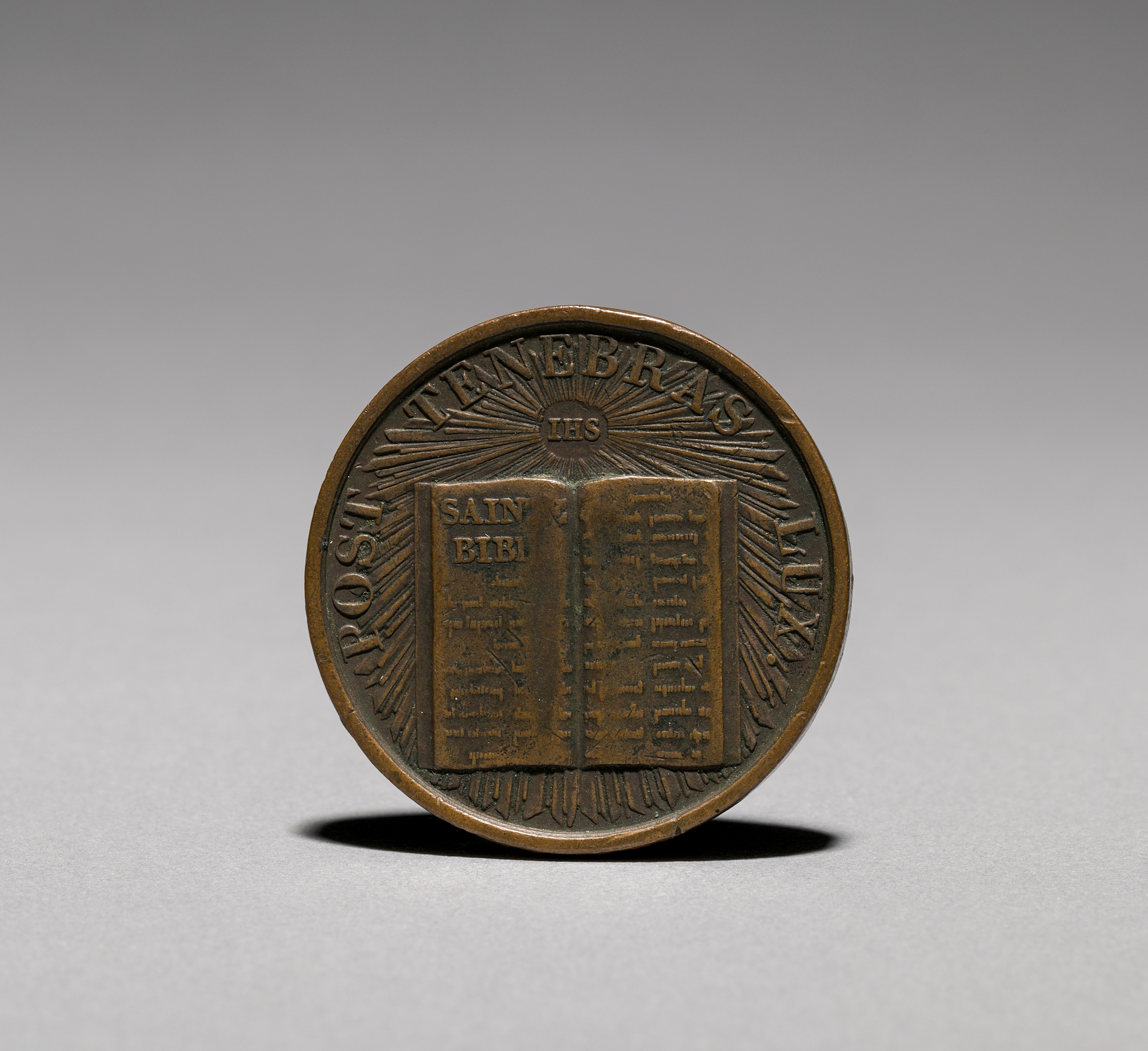 Medal: Commemorating 3c Jubilé de la Reformation Genève 23 Aôut 1835 (obverse)