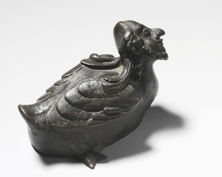 Bird with Human Head, possibly Hermes